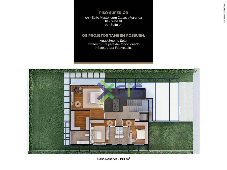 Foto 4 de Casa com 3 quartos à venda, 379m2 em Vila Santista, Atibaia - SP