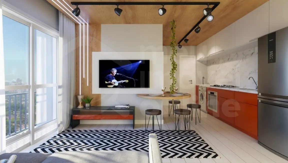 Apartamento com 2 quartos à venda, 35m2 em Moema, São Paulo - SP - imagem 4 Foto 4 de Apartamento com 2 quartos à venda, 35m2 em Moema, São Paulo - SP