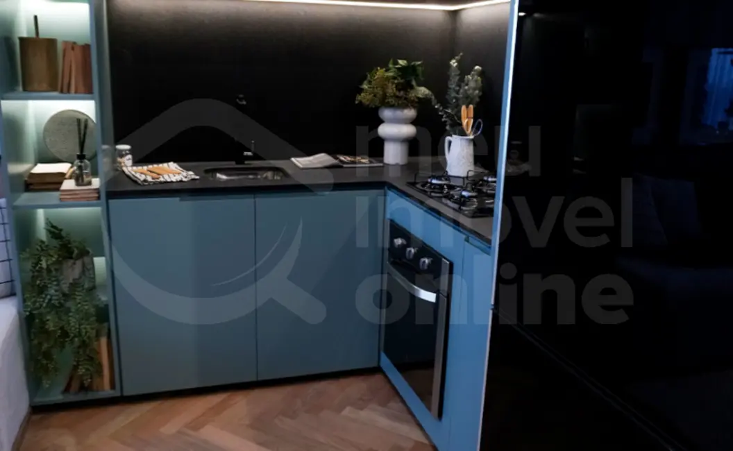 Apartamento com 1 quarto à venda, 27m2 em Moema, São Paulo - SP - imagem 8 Foto 8 de Apartamento com 1 quarto à venda, 27m2 em Moema, São Paulo - SP