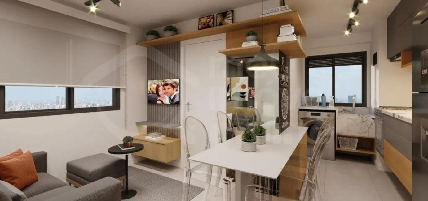 Apartamento com 2 quartos à venda, 31m2 em Barra Funda, São Paulo - SP - imagem 3 Foto 3 de Apartamento com 2 quartos à venda, 31m2 em Barra Funda, São Paulo - SP