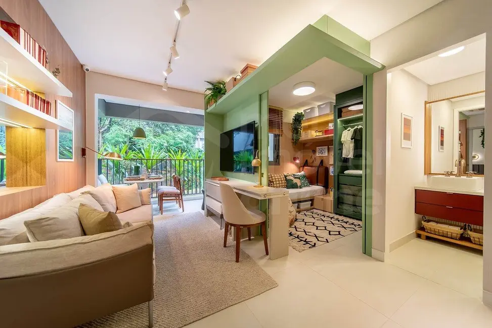 Foto 7 de Apartamento com 1 quarto à venda, 34m2 em Brooklin Paulista, São Paulo - SP