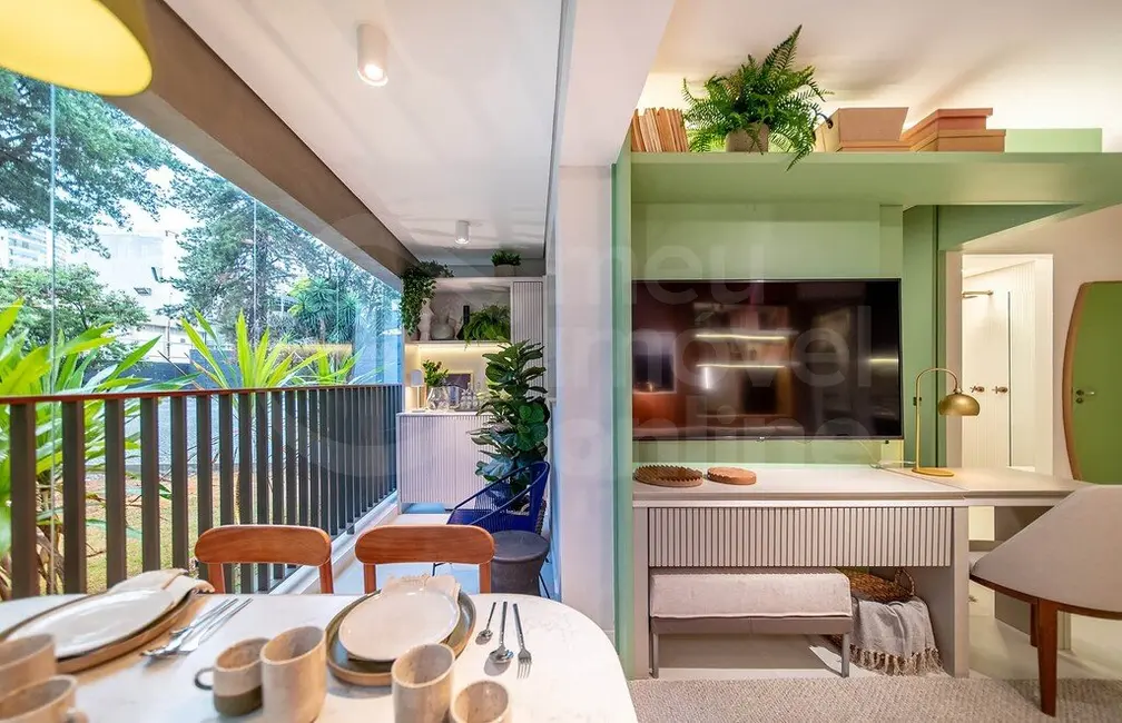 Foto 9 de Apartamento com 1 quarto à venda, 34m2 em Brooklin Paulista, São Paulo - SP