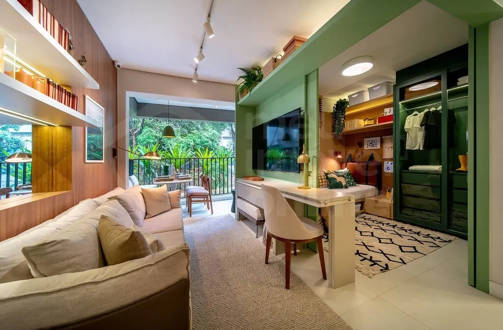 Foto 8 de Apartamento com 1 quarto à venda, 34m2 em Brooklin Paulista, São Paulo - SP