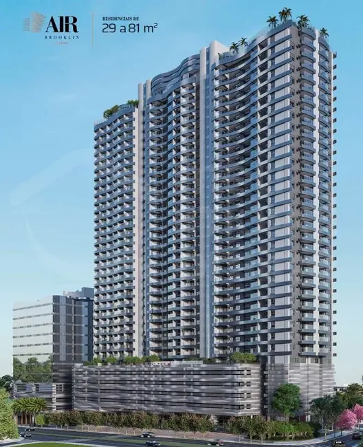 Foto 1 de Apartamento com 3 quartos à venda, 81m2 em Brooklin Paulista, São Paulo - SP