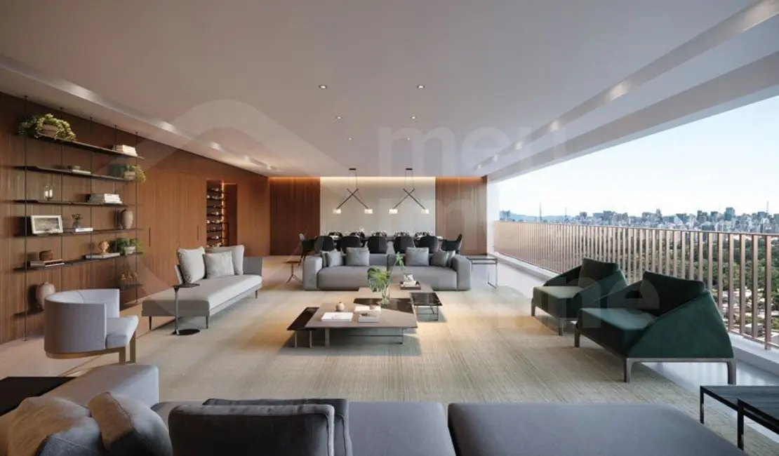 Foto 4 de Apartamento com 4 quartos à venda, 280m2 em Moema, São Paulo - SP