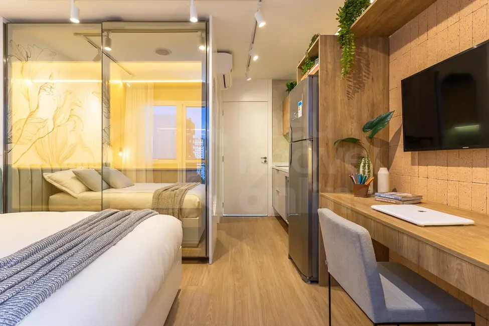 Apartamento com 1 quarto à venda, 28m2 em República, São Paulo - SP - imagem 9 Foto 9 de Apartamento com 1 quarto à venda, 28m2 em República, São Paulo - SP