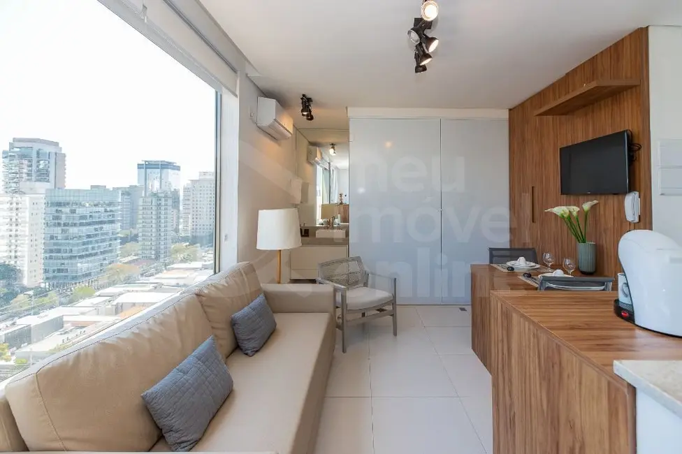 Apartamento com 1 quarto à venda, 35m2 em Vila Olímpia, São Paulo - SP - imagem 1 Foto 1 de Apartamento com 1 quarto à venda, 35m2 em Vila Olímpia, São Paulo - SP