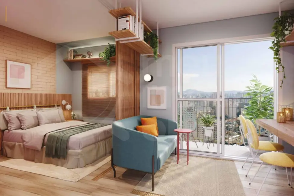 Foto 6 de Apartamento com 1 quarto à venda, 24m2 em Pinheiros, São Paulo - SP