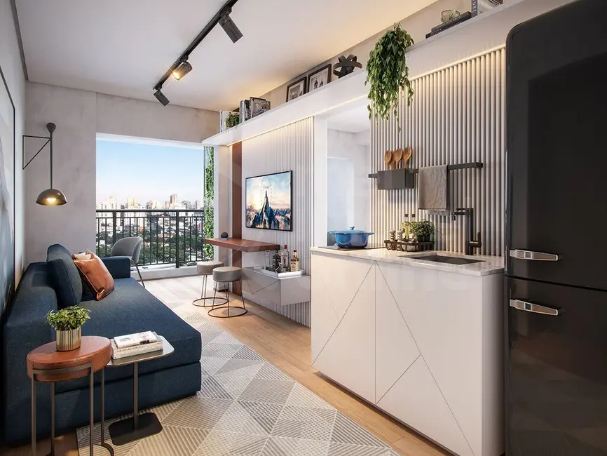 Foto 4 de Apartamento com 1 quarto à venda, 34m2 em Pinheiros, São Paulo - SP