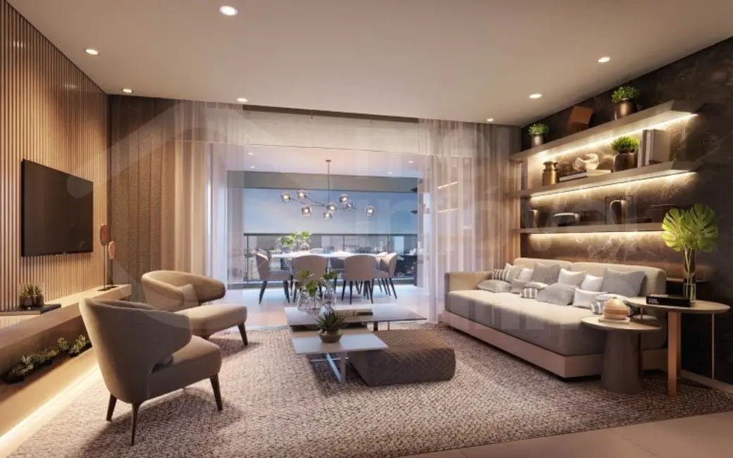 Apartamento com 3 quartos à venda, 123m2 em Campo Belo, São Paulo - SP - imagem 9 Foto 9 de Apartamento com 3 quartos à venda, 123m2 em Campo Belo, São Paulo - SP