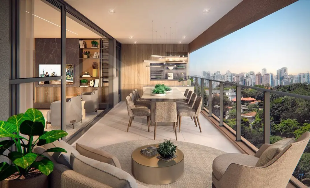 Apartamento com 4 quartos à venda, 143m2 em Campo Belo, São Paulo - SP - imagem 7 Foto 7 de Apartamento com 4 quartos à venda, 143m2 em Campo Belo, São Paulo - SP