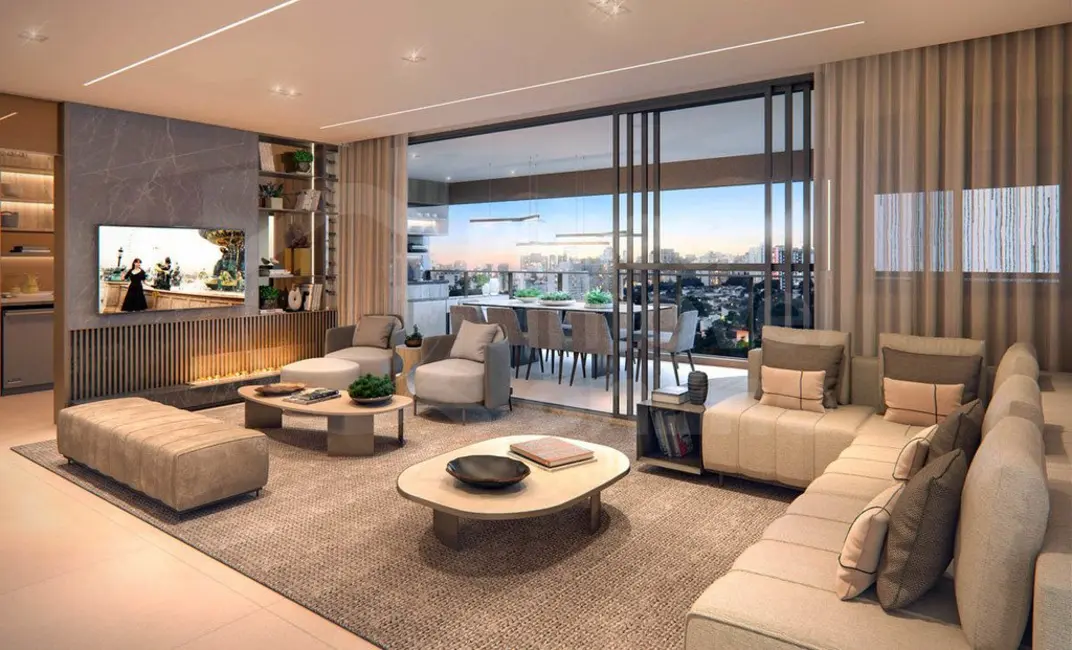 Foto 6 de Apartamento com 4 quartos à venda, 196m2 em Campo Belo, São Paulo - SP