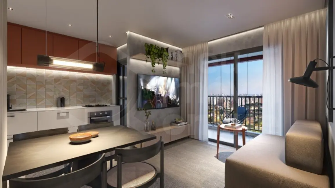 Foto 5 de Apartamento com 2 quartos à venda, 46m2 em Pinheiros, São Paulo - SP