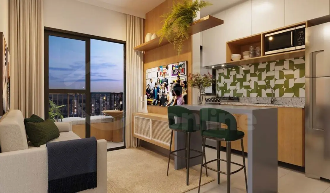 Apartamento com 2 quartos à venda, 34m2 em Saúde, São Paulo - SP - imagem 3 Foto 3 de Apartamento com 2 quartos à venda, 34m2 em Saúde, São Paulo - SP