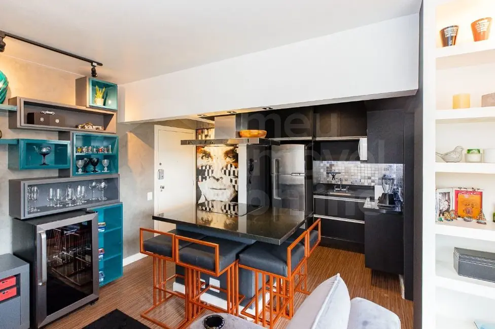 Foto 3 de Apartamento com 1 quarto à venda, 46m2 em Moema, São Paulo - SP