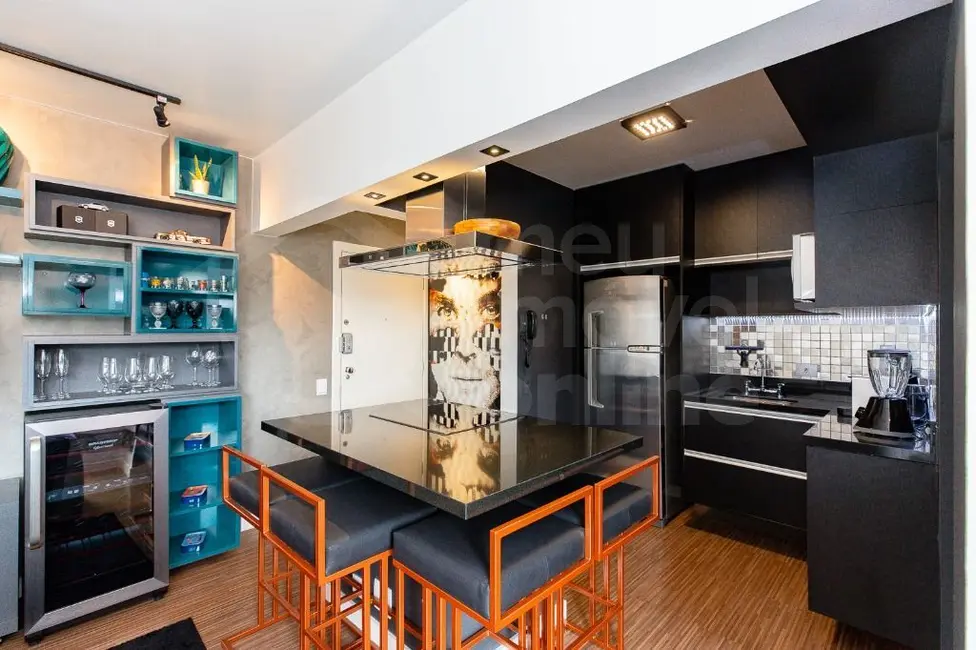 Foto 4 de Apartamento com 1 quarto à venda, 46m2 em Moema, São Paulo - SP