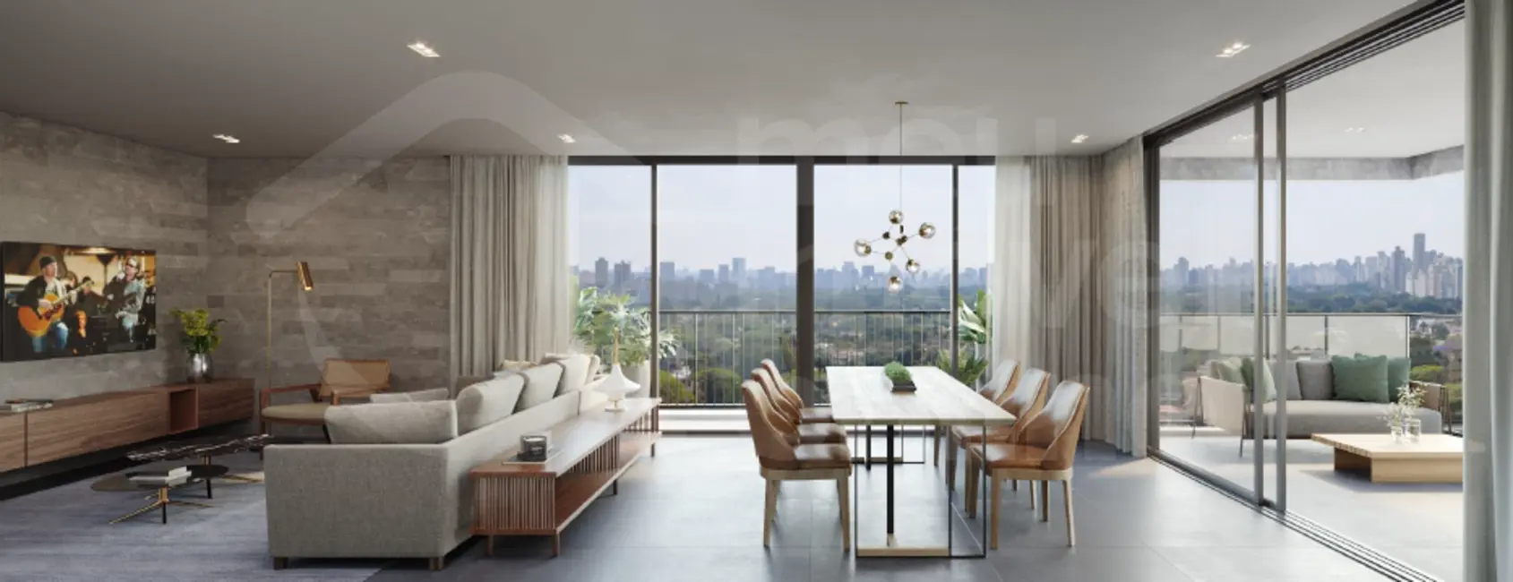 Apartamento com 3 quartos à venda, 220m2 em Vila Madalena, São Paulo - SP - imagem 6 Foto 6 de Apartamento com 3 quartos à venda, 220m2 em Vila Madalena, São Paulo - SP