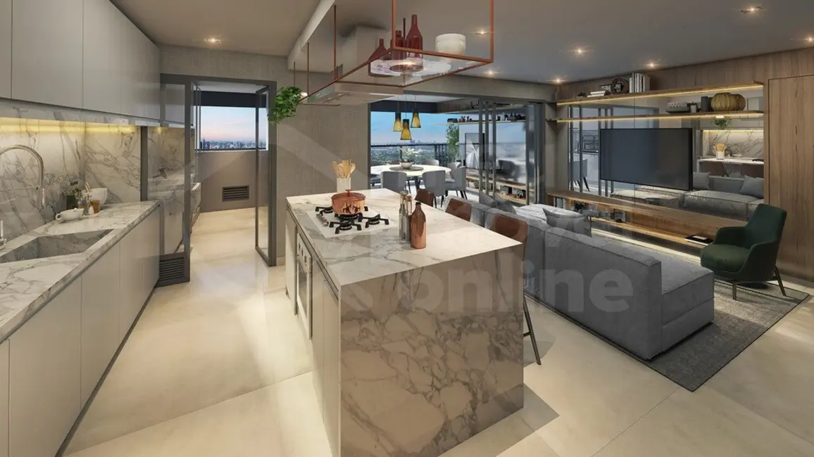 Apartamento com 3 quartos à venda, 120m2 em Chácara Santo Antônio (Zona Sul), São Paulo - SP - imagem 6 Foto 6 de Apartamento com 3 quartos à venda, 120m2 em Chácara Santo Antônio (Zona Sul), São Paulo - SP