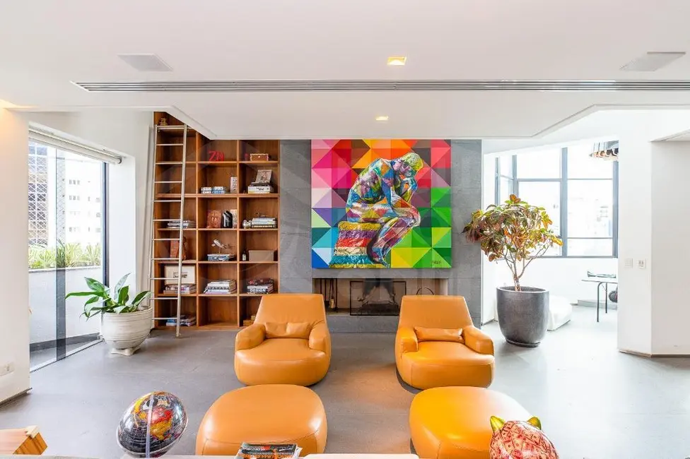 Apartamento com 4 quartos à venda, 354m2 em Vila Nova Conceição, São Paulo - SP - imagem 5 Foto 5 de Apartamento com 4 quartos à venda, 354m2 em Vila Nova Conceição, São Paulo - SP