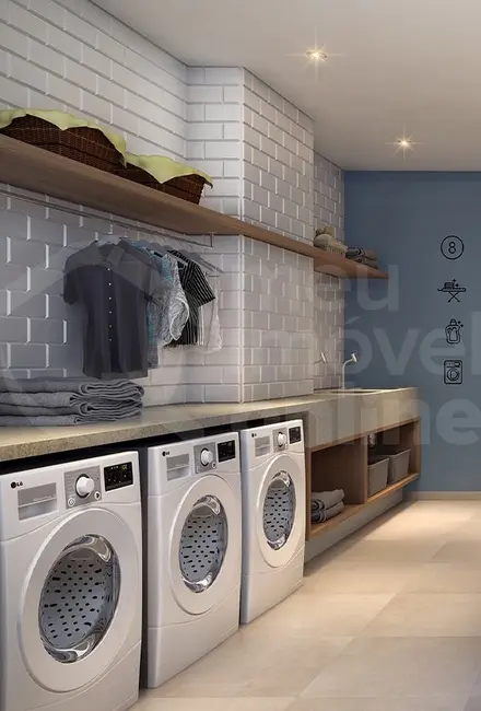 Apartamento com 1 quarto à venda, 27m2 em Tatuapé, São Paulo - SP - imagem 8 Foto 8 de Apartamento com 1 quarto à venda, 27m2 em Tatuapé, São Paulo - SP