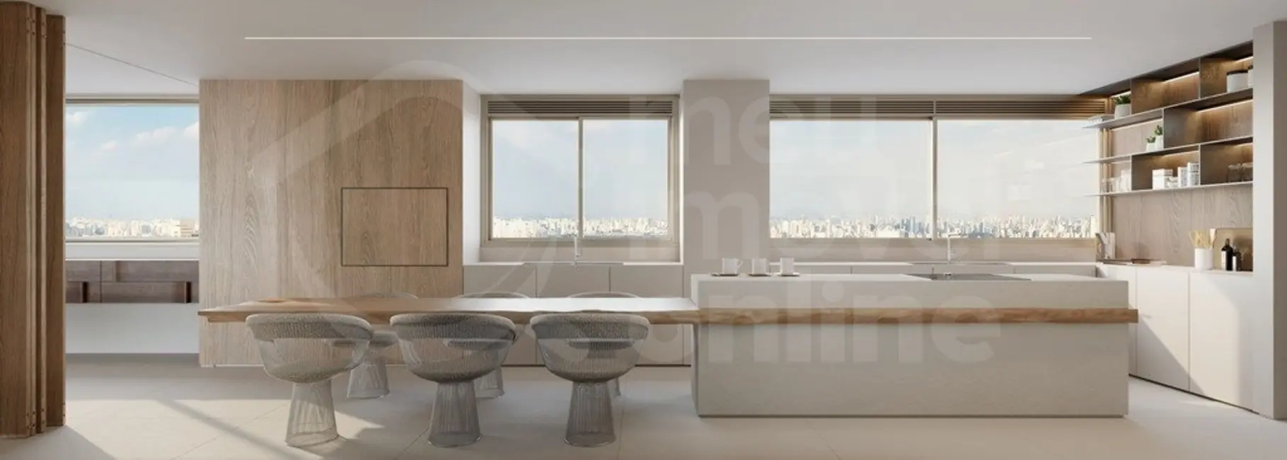 Apartamento com 4 quartos à venda, 479m2 em Indianópolis, São Paulo - SP - imagem 8 Foto 8 de Apartamento com 4 quartos à venda, 479m2 em Indianópolis, São Paulo - SP