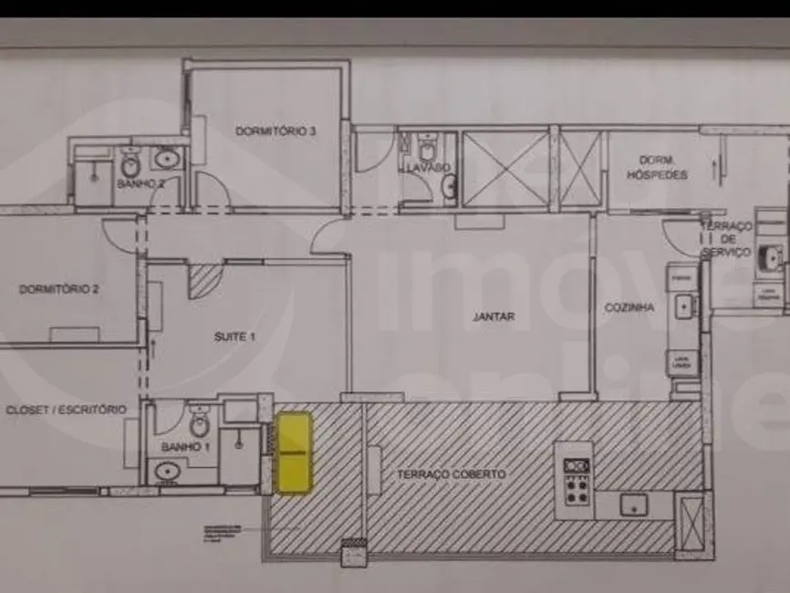 Foto 4 de Apartamento com 4 quartos à venda, 130m2 em Santo Amaro, São Paulo - SP