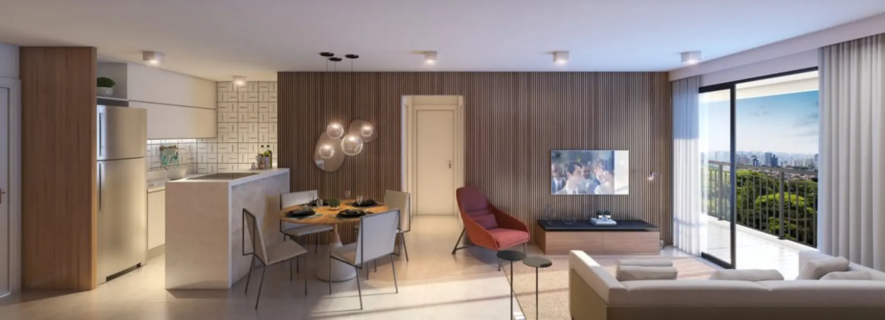 Foto 3 de Apartamento com 2 quartos à venda, 64m2 em Brooklin Paulista, São Paulo - SP