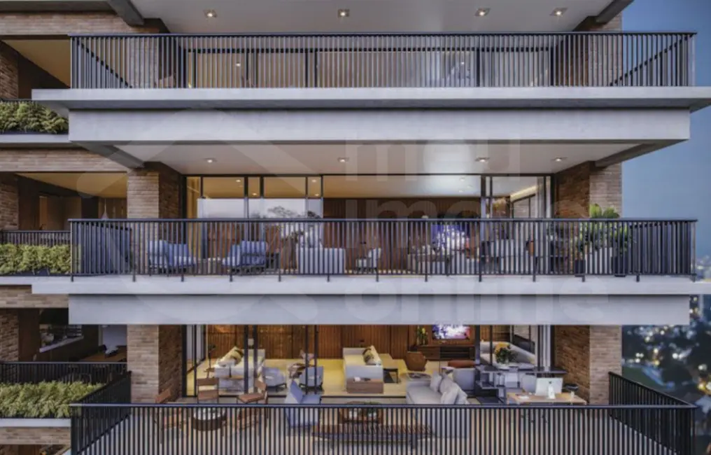 Apartamento com 4 quartos à venda, 303m2 em Vila Nova Conceição, São Paulo - SP - imagem 8 Foto 8 de Apartamento com 4 quartos à venda, 303m2 em Vila Nova Conceição, São Paulo - SP