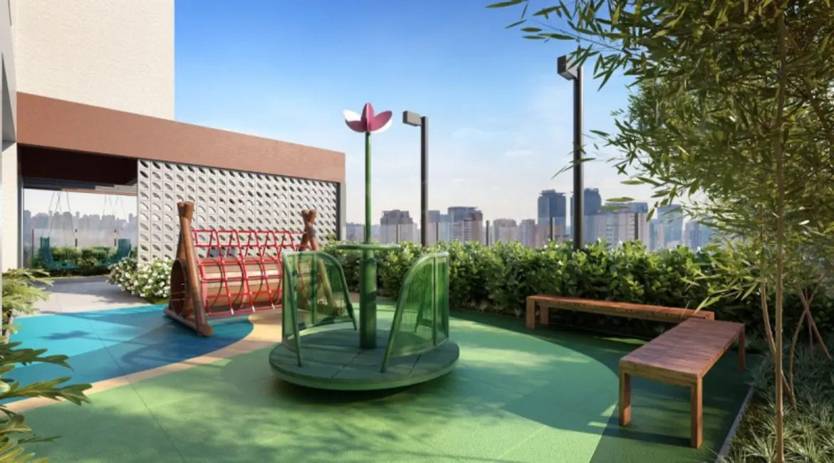 Apartamento com 1 quarto à venda, 43m2 em Santo Amaro, São Paulo - SP - imagem 3 Foto 3 de Apartamento com 1 quarto à venda, 43m2 em Santo Amaro, São Paulo - SP