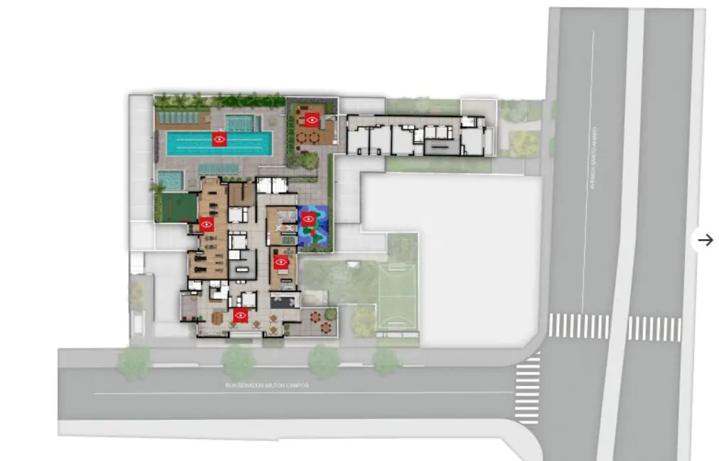 Foto 5 de Apartamento com 2 quartos à venda, 51m2 em Santo Amaro, São Paulo - SP