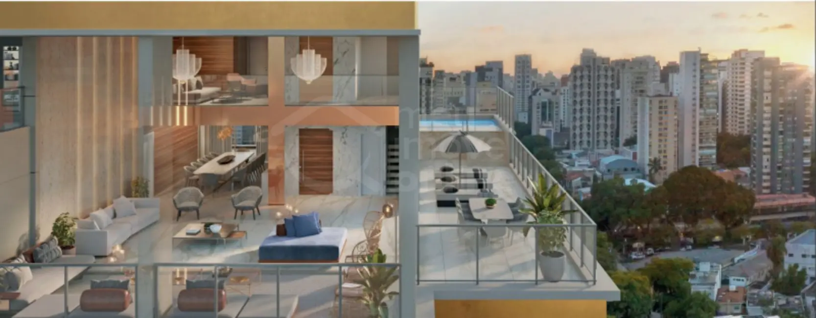 Apartamento com 4 quartos à venda, 230m2 em Vila Clementino, São Paulo - SP - imagem 8 Foto 8 de Apartamento com 4 quartos à venda, 230m2 em Vila Clementino, São Paulo - SP