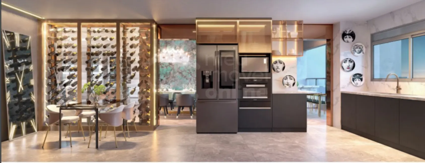 Apartamento com 4 quartos à venda, 230m2 em Vila Clementino, São Paulo - SP - imagem 4 Foto 4 de Apartamento com 4 quartos à venda, 230m2 em Vila Clementino, São Paulo - SP