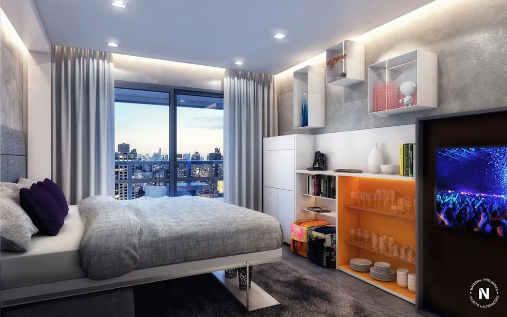 Apartamento com 1 quarto à venda, 67m2 em Brooklin Paulista, São Paulo - SP - imagem 4 Foto 4 de Apartamento com 1 quarto à venda, 67m2 em Brooklin Paulista, São Paulo - SP