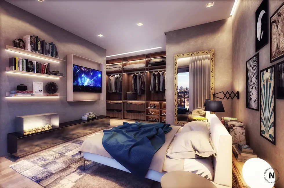 Apartamento com 1 quarto à venda, 67m2 em Brooklin Paulista, São Paulo - SP - imagem 6 Foto 6 de Apartamento com 1 quarto à venda, 67m2 em Brooklin Paulista, São Paulo - SP