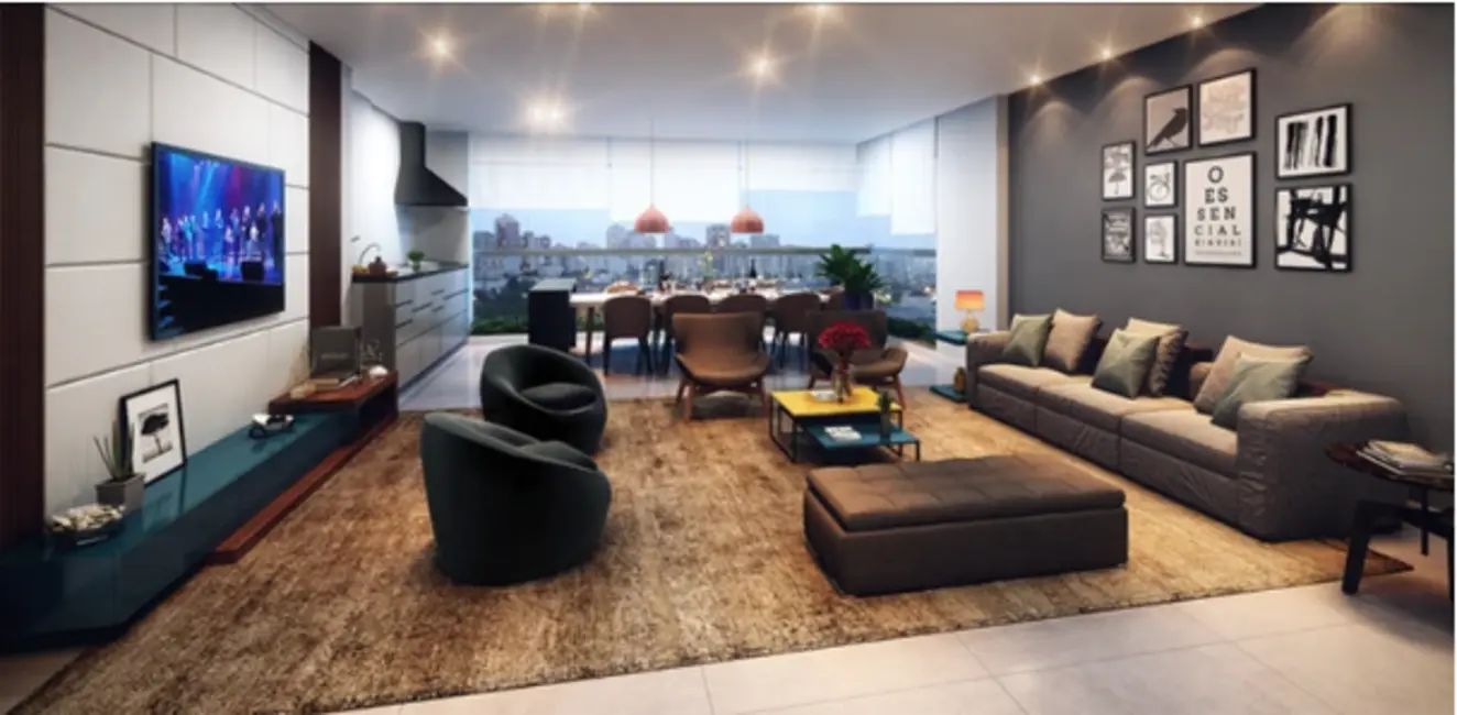 Foto 3 de Apartamento com 3 quartos à venda, 126m2 em Pinheiros, São Paulo - SP