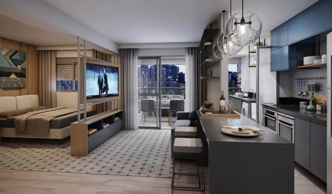 Foto 7 de Apartamento com 1 quarto à venda, 38m2 em Pinheiros, São Paulo - SP