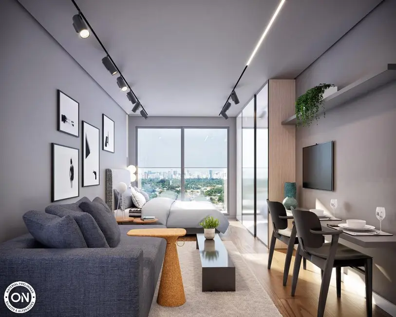 Apartamento com 1 quarto à venda, 123m2 em Jardim Paulista, São Paulo - SP - imagem 3 Foto 3 de Apartamento com 1 quarto à venda, 123m2 em Jardim Paulista, São Paulo - SP