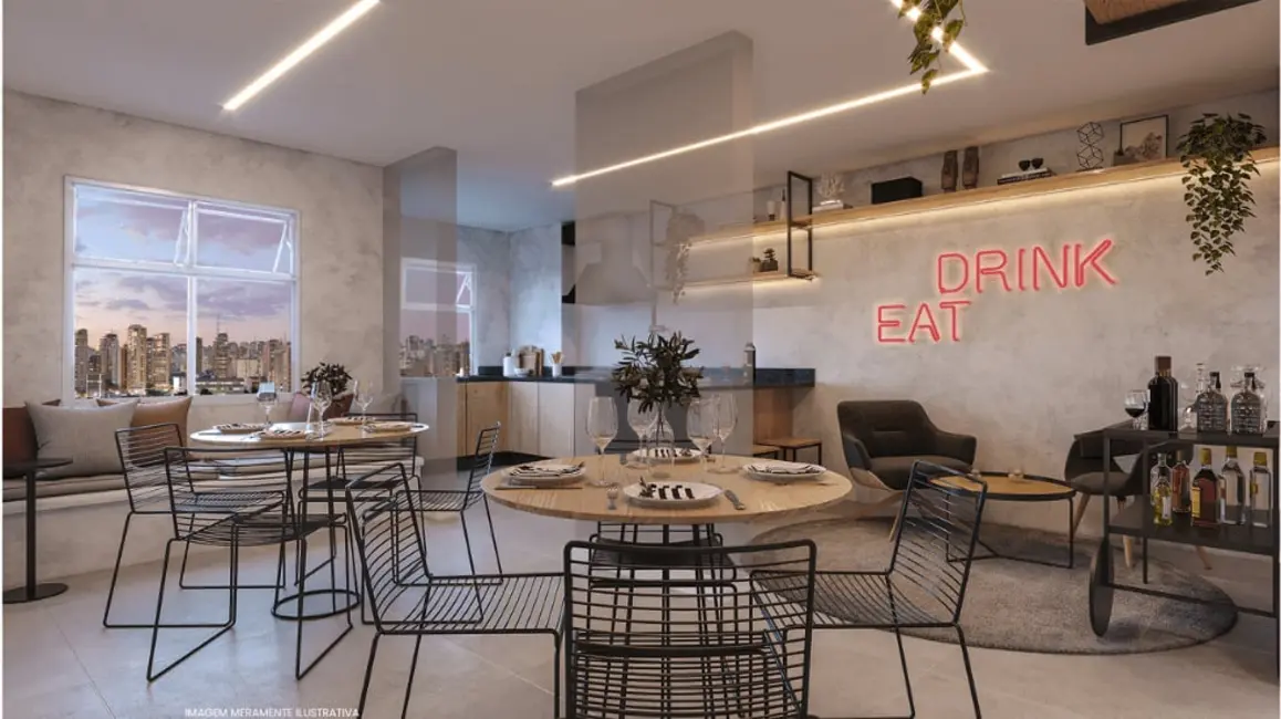 Apartamento com 1 quarto à venda, 30m2 em Tatuapé, São Paulo - SP - imagem 4 Foto 4 de Apartamento com 1 quarto à venda, 30m2 em Tatuapé, São Paulo - SP