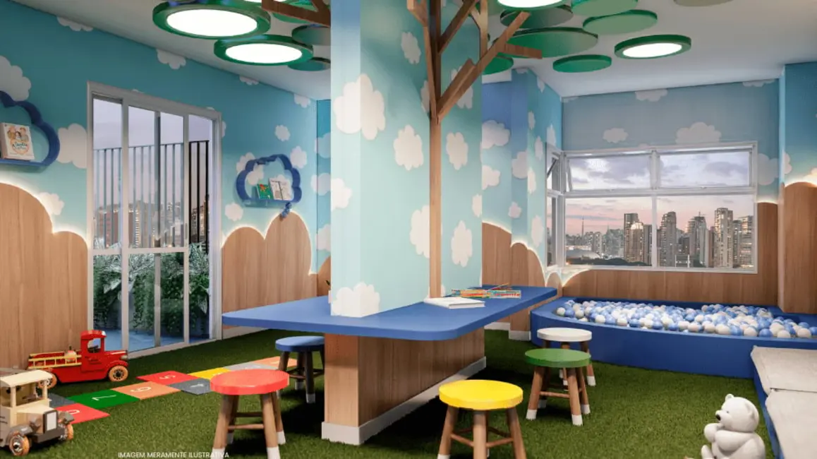 Apartamento com 2 quartos à venda, 40m2 em Tatuapé, São Paulo - SP - imagem 5 Foto 5 de Apartamento com 2 quartos à venda, 40m2 em Tatuapé, São Paulo - SP