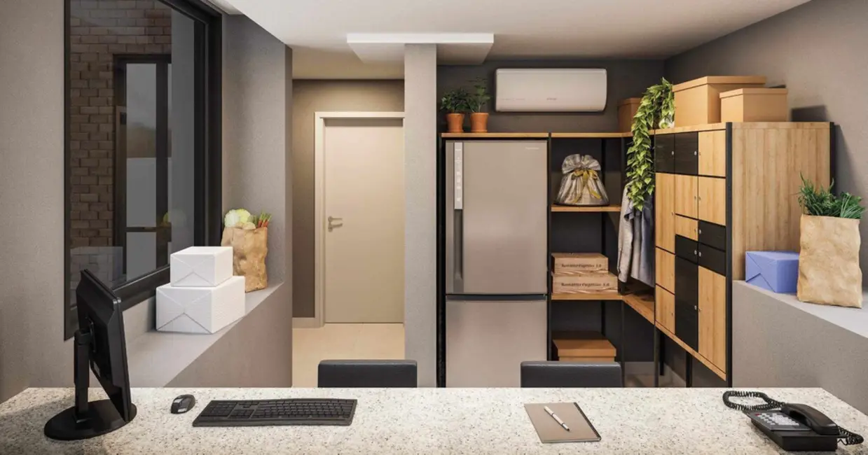 Apartamento com 2 quartos à venda, 33m2 em Moema, São Paulo - SP - imagem 8 Foto 8 de Apartamento com 2 quartos à venda, 33m2 em Moema, São Paulo - SP