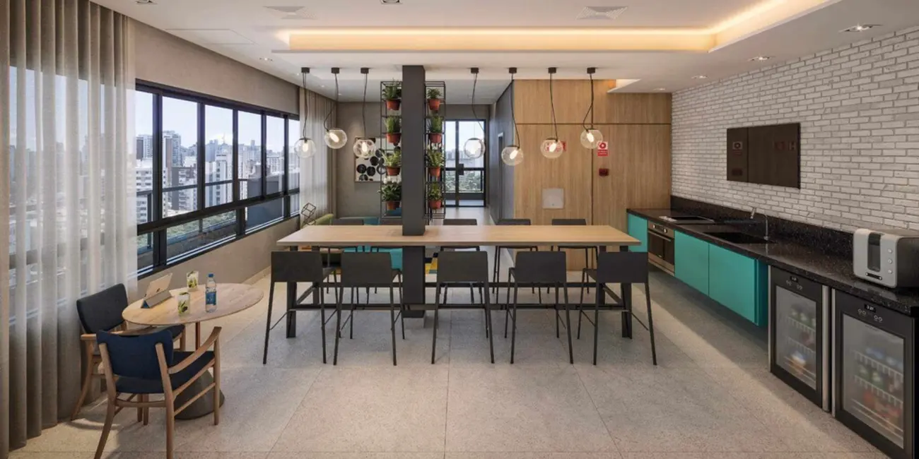 Apartamento com 2 quartos à venda, 33m2 em Moema, São Paulo - SP - imagem 6 Foto 6 de Apartamento com 2 quartos à venda, 33m2 em Moema, São Paulo - SP