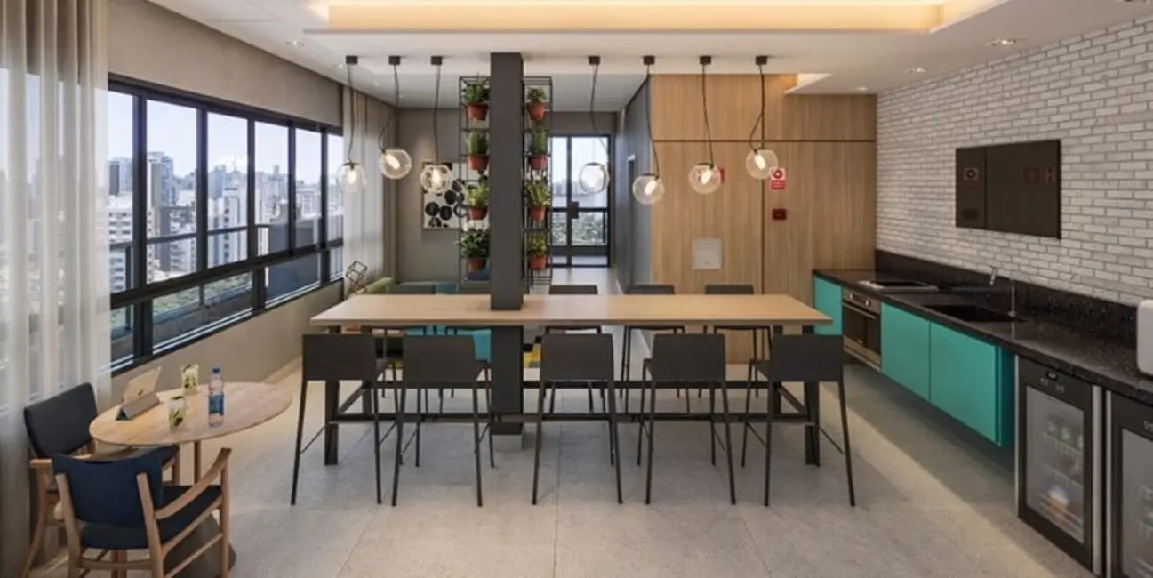 Apartamento com 2 quartos à venda, 34m2 em Moema, São Paulo - SP - imagem 6 Foto 6 de Apartamento com 2 quartos à venda, 34m2 em Moema, São Paulo - SP