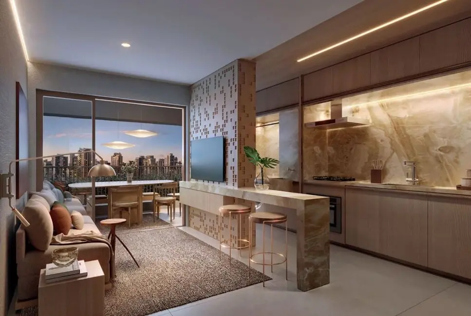 Apartamento com 4 quartos à venda, 148m2 em Moema, São Paulo - SP - imagem 4 Foto 4 de Apartamento com 4 quartos à venda, 148m2 em Moema, São Paulo - SP
