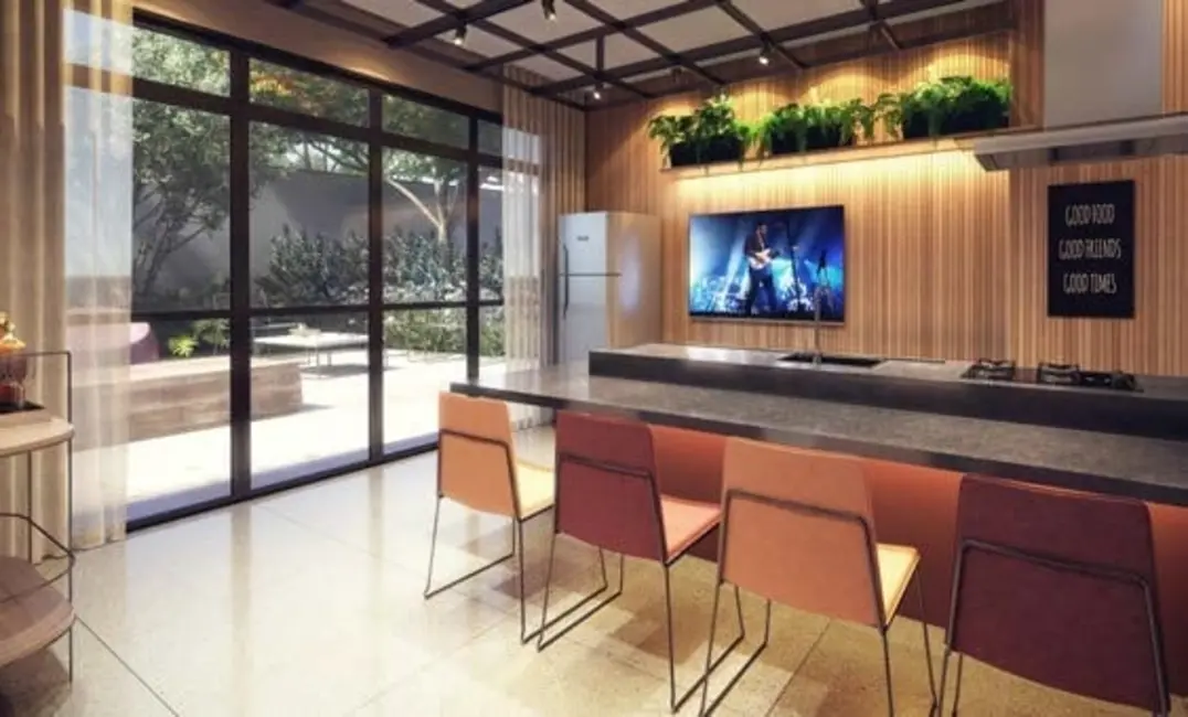 Apartamento com 1 quarto à venda, 26m2 em Campo Belo, São Paulo - SP - imagem 6 Foto 6 de Apartamento com 1 quarto à venda, 26m2 em Campo Belo, São Paulo - SP