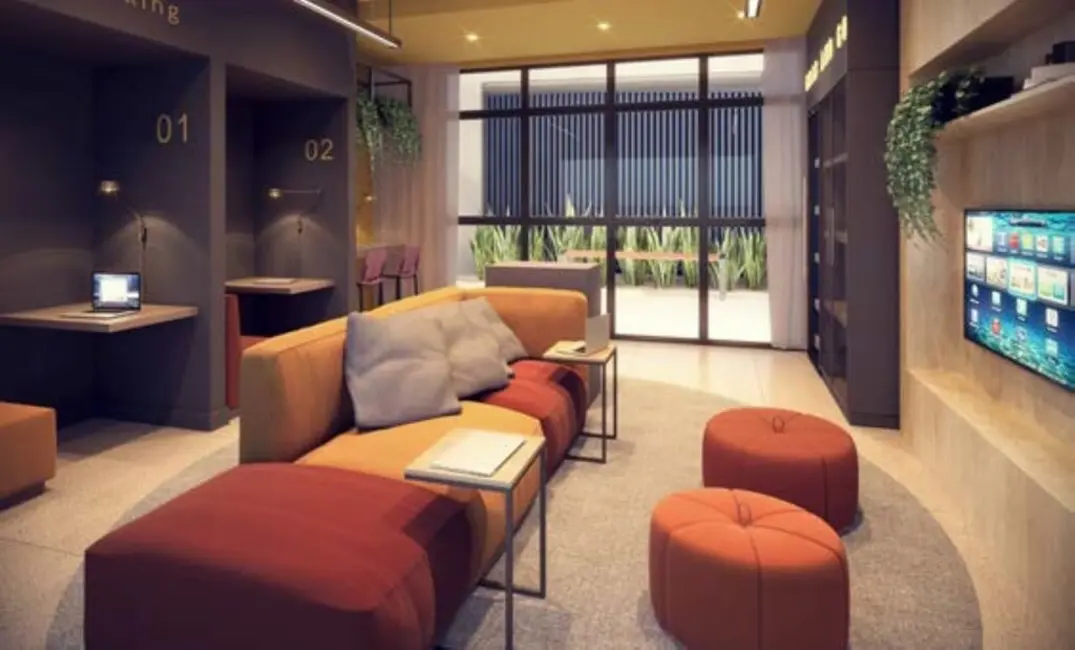 Apartamento com 1 quarto à venda, 26m2 em Campo Belo, São Paulo - SP - imagem 7 Foto 7 de Apartamento com 1 quarto à venda, 26m2 em Campo Belo, São Paulo - SP