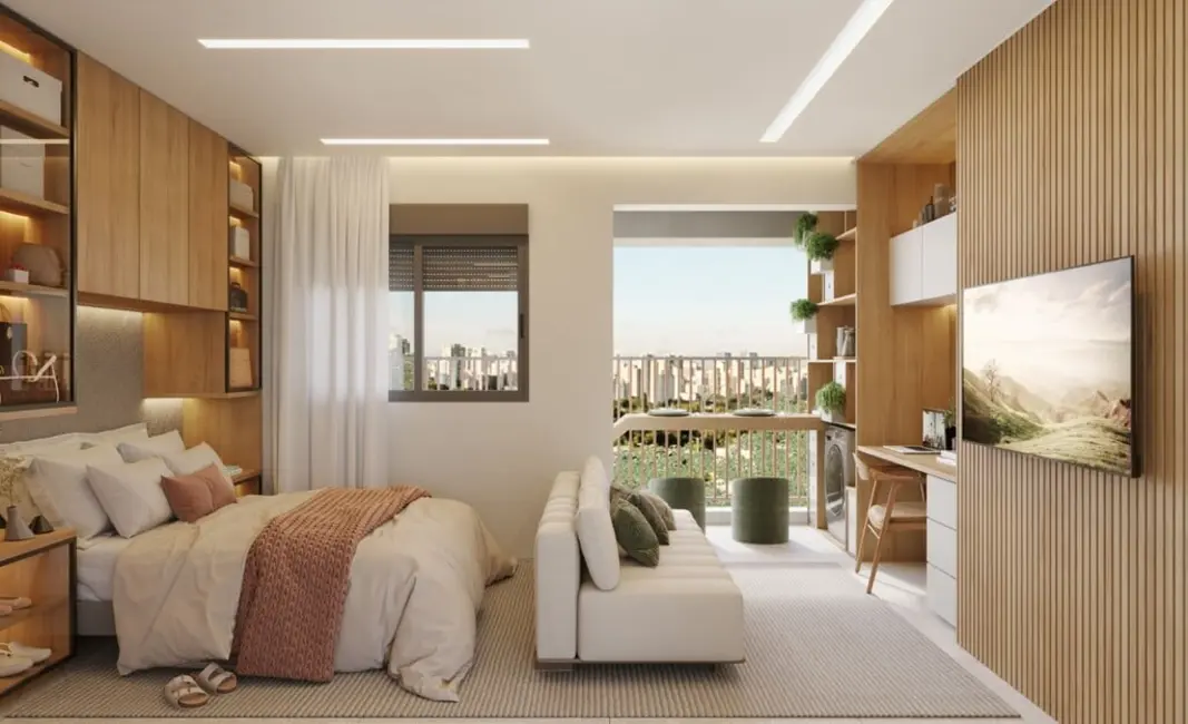 Foto 8 de Apartamento com 2 quartos à venda, 39m2 em Campo Belo, São Paulo - SP