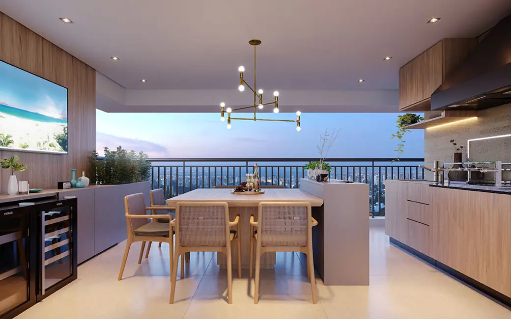 Apartamento com 3 quartos à venda, 112m2 em Tatuapé, São Paulo - SP - imagem 6 Foto 6 de Apartamento com 3 quartos à venda, 112m2 em Tatuapé, São Paulo - SP