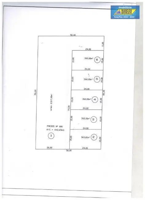Foto 2 de Terreno / Lote à venda, 360m2 em Sorocaba - SP
