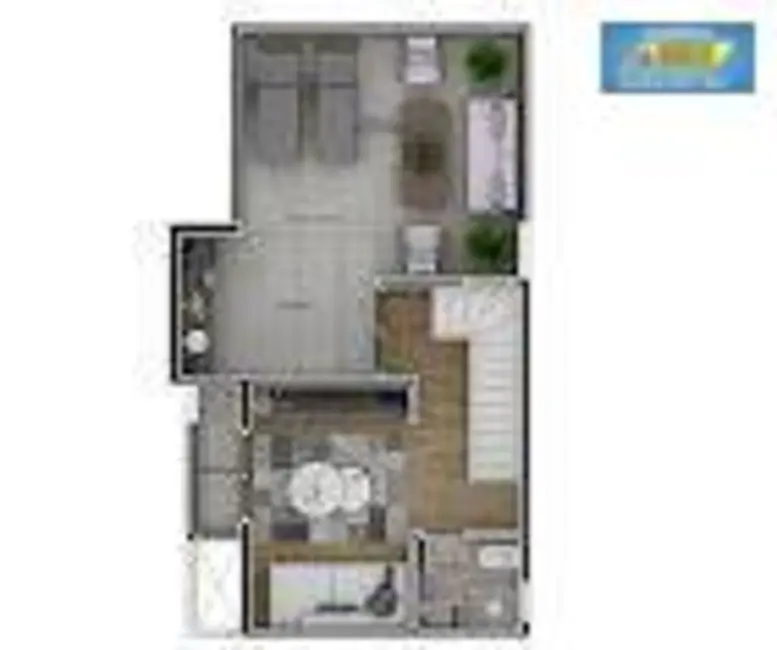 Apartamento com 2 quartos à venda, 54m2 em Parque Campolim, Sorocaba - SP - imagem 4 Foto 4 de Apartamento com 2 quartos à venda, 54m2 em Parque Campolim, Sorocaba - SP