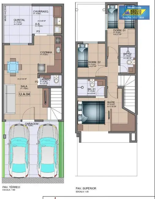 Casa de Condomínio com 3 quartos à venda, 112m2 em Vila Colorau, Sorocaba - SP - imagem 2 Foto 2 de Casa de Condomínio com 3 quartos à venda, 112m2 em Vila Colorau, Sorocaba - SP